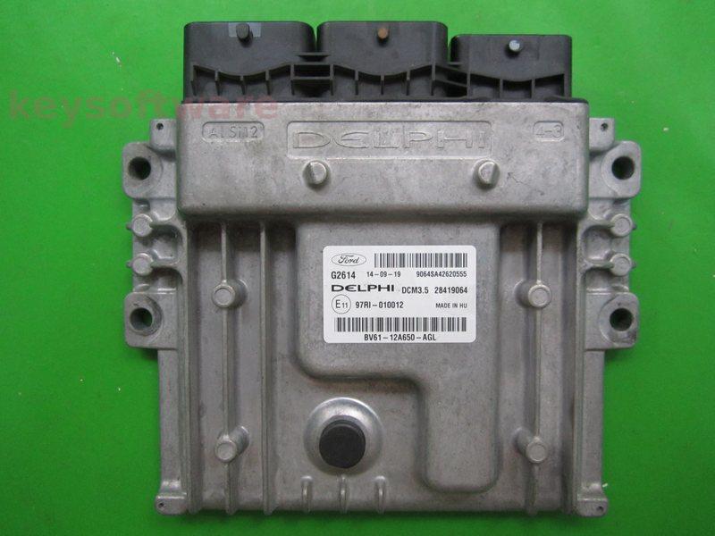 ECU Ford Focus 2.0TDCI BV61-12A650-AGL 28419064 DCM3.5