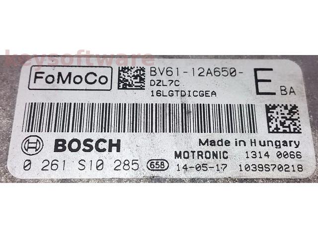 ECU Ford Focus 1.6 BV61-12A650-EBA 0261S10285 MED17.0 {