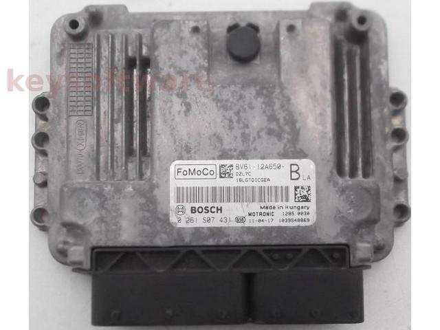 ECU Ford Focus 1.6 BV61-12A650-BLA 0261S07431 MED17.0 {