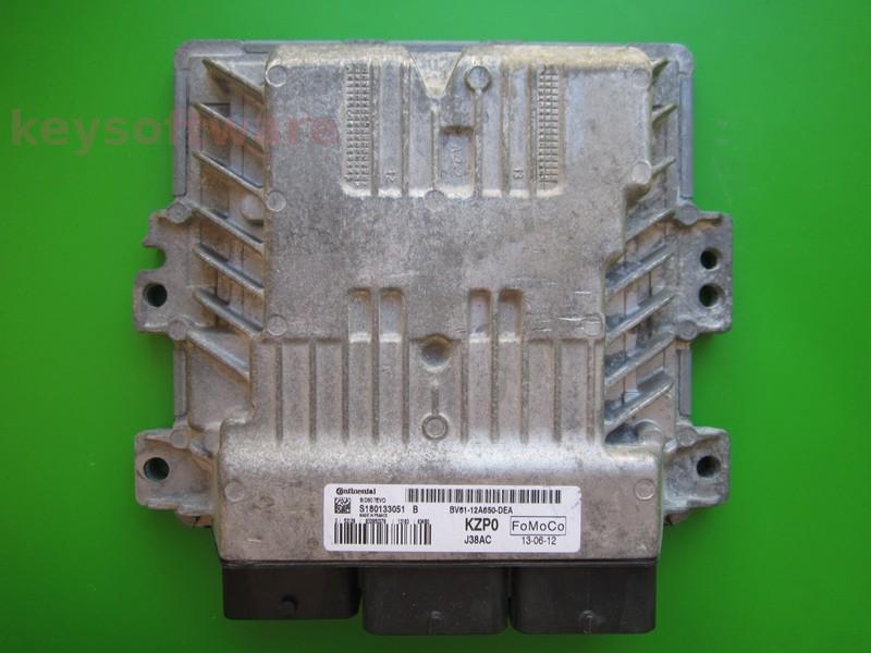 ECU Ford Focus 1.6TDCI BV61-12A650-DEA S180133051B SID807EVO {