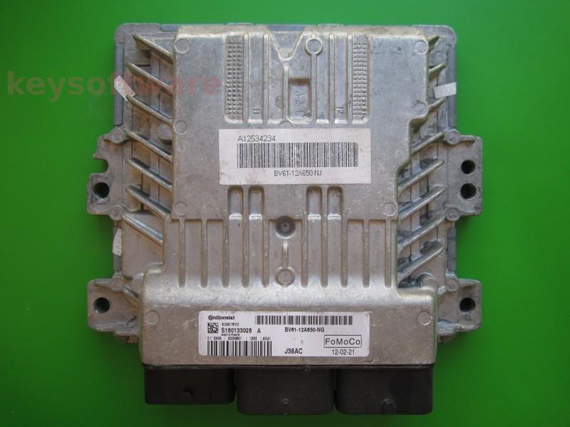 ECU Ford Focus 1.6TDCI BV61-12A650-NG S180133028A SID807EVO }