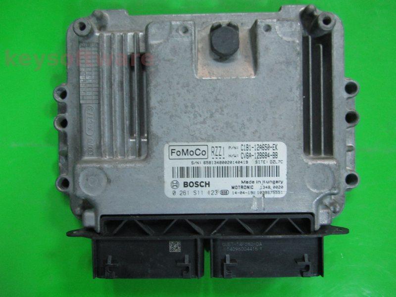 ECU Ford Fiesta 1.0 C1B1-12A650-EK 0261S11123 MED17.0.1