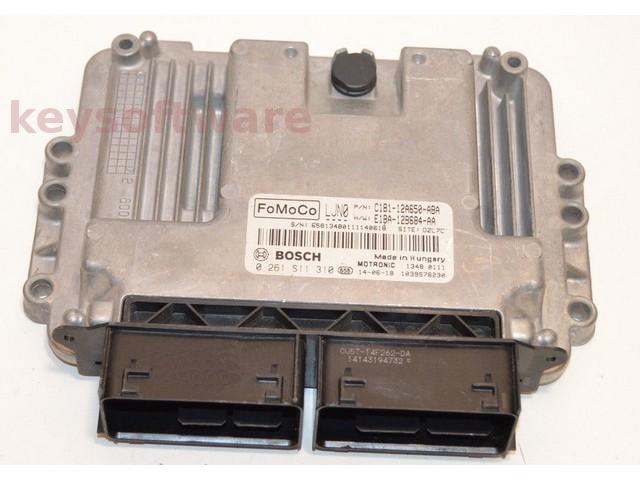 ECU Ford Fiesta 1.0 C1B1-12A650-ABA 0261S11310 MED17.0.1 {