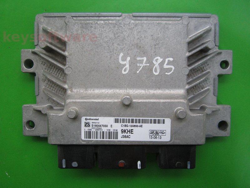 ECU Ford Fiesta 1.2 C1BG-12A650-AE S180047050E EMS2102