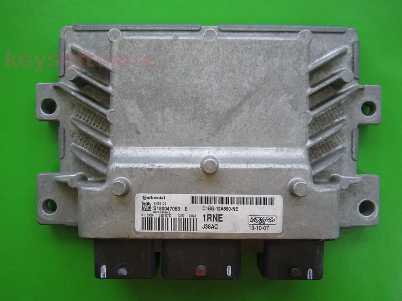 ECU Ford Fiesta 1.4 C1BG-12A650-NE S180047053E EMS2102