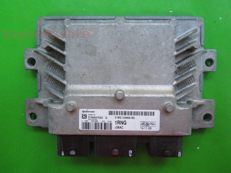 ECU Ford Fiesta 1.25 C1BG-12A650-NG S180047053G EMS2102