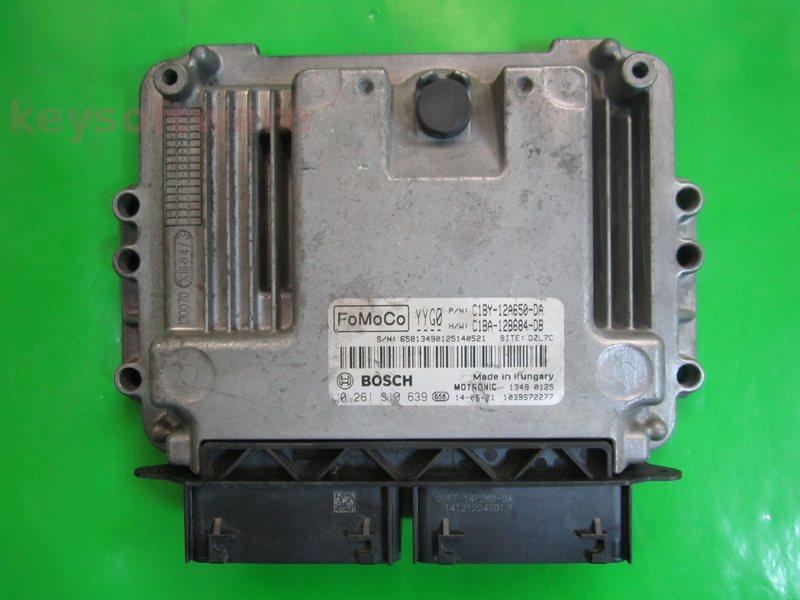 ECU Ford Fiesta 1.0 C1BY-12A650-DA 0261S10639 MED17.0.1