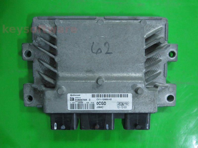 ECU Ford Fiesta 1.4 CV11-12A650-AD S180047048D EMS2102