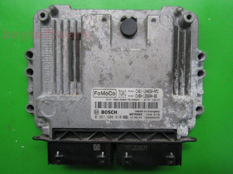 ECU Ford Focus 1.0 CV61-12A650-AMC 0261S08810 MED17.0.1 }