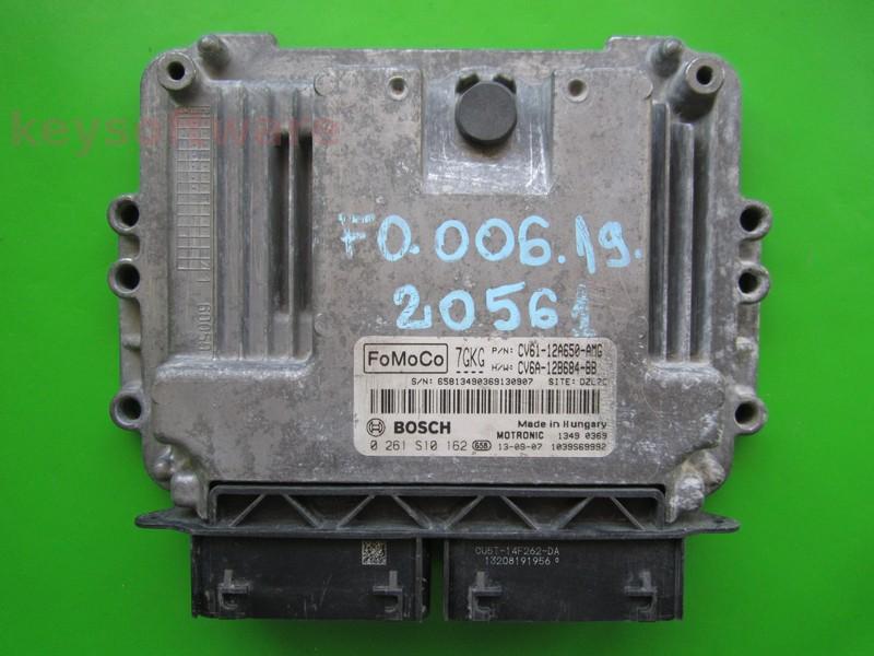 ECU Ford Focus 1.0 CV61-12A650-AMG 0261S10162 MED17.0.1 {
