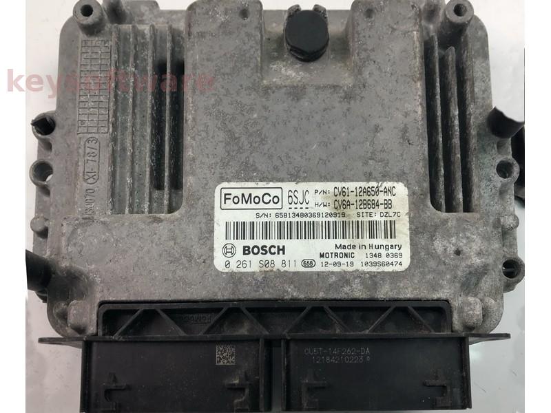 ECU Ford Focus 1.0 CV61-12A650-ANC 0261S08811 MED17.0.1 {