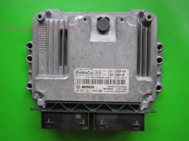 ECU Ford Focus 1.0 CV61-12A650-AVA 0261S11069 MED17.0.1