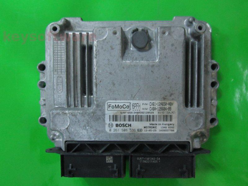 ECU Ford Focus 1.0 CV61-12A650-ABH 0261S08536 MED17.0.1