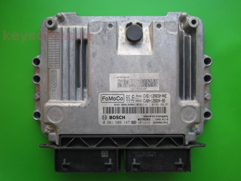 ECU Ford Focus 1.0 CV61-12A650-ANE 0261S09147 MED17.0.1