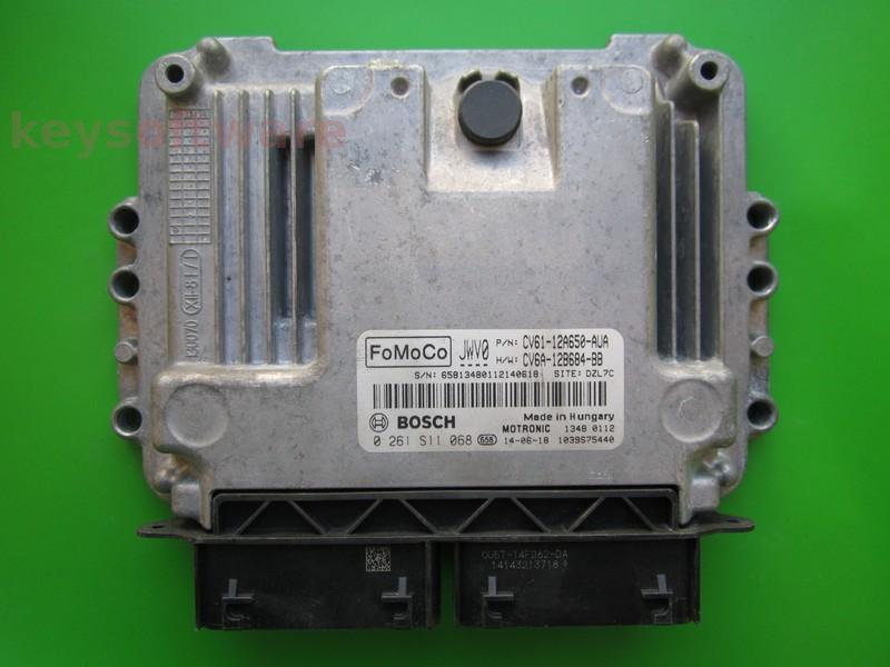 ECU Ford Focus 1.0 CV61-12A650-AUA 0261S11068 MED17.0.1 }