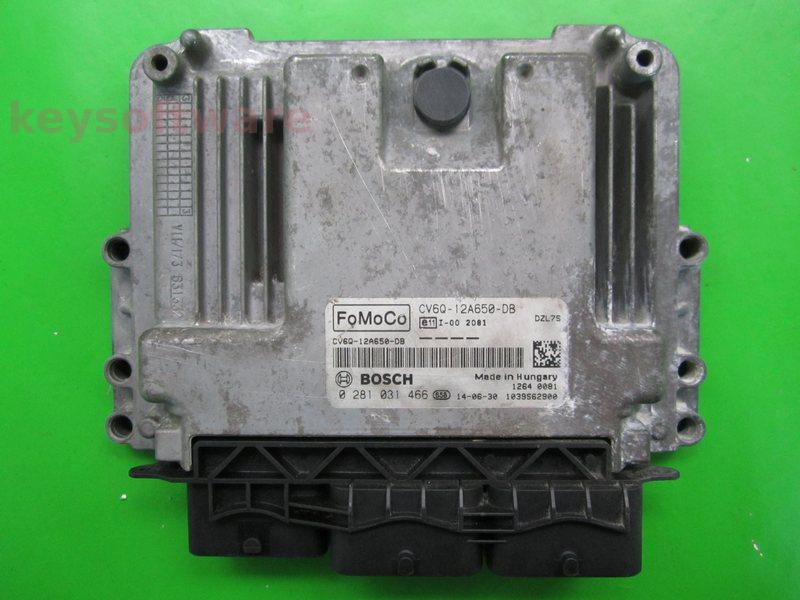 ECU Ford Focus 1.6TDCI CV6Q-12A650-DB 0281031466 EDC17C10