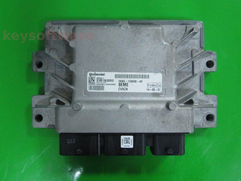 ECU Ford Fiesta 1.6 D6BG-12A650-AE S180156309E0 EMS2211