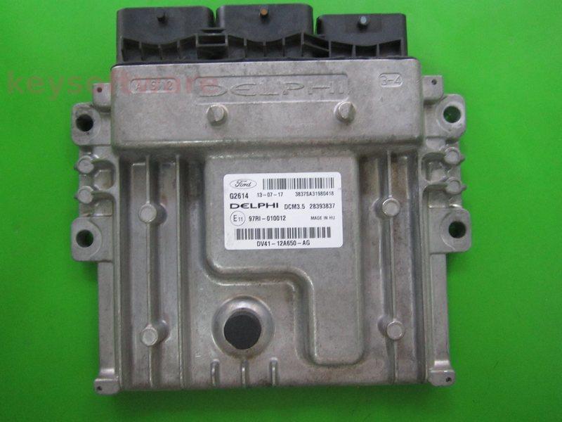 ECU Ford Kuga 2.0 DV41-12A650-AG 28393837 DCM3.5