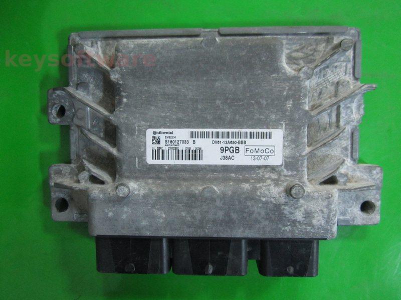 ECU Ford Focus 1.6 DV61-12A650-BBB S180127033B EMS2204