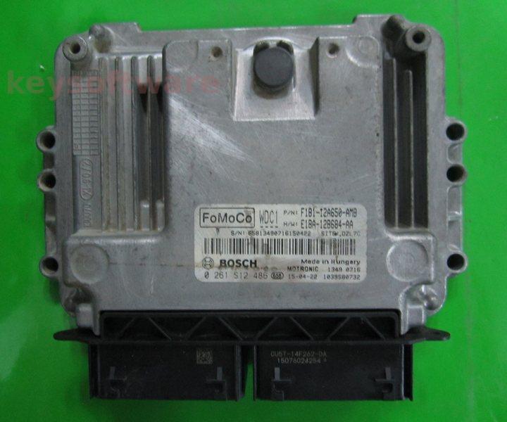ECU Ford Fiesta 1.0 F1B1-12A650-AMB 0261S12486 MED17.0.1