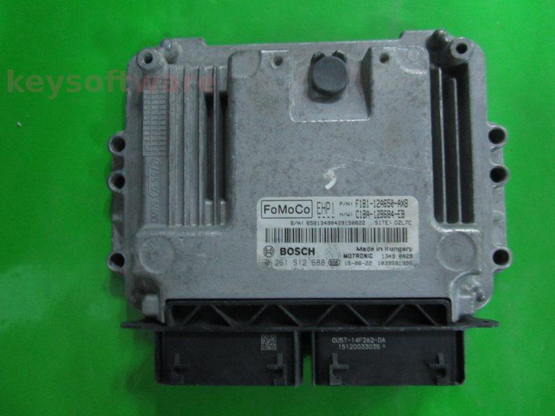 ECU Ford Fiesta 1.0 F1B1-12A650-AXB 0261S12688 MED17.0.1