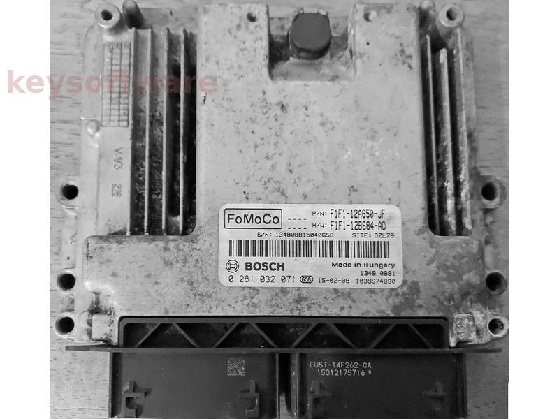 ECU Ford Focus 1.5TDCI F1F1-12A650-JF 0281032071 EDC17C70