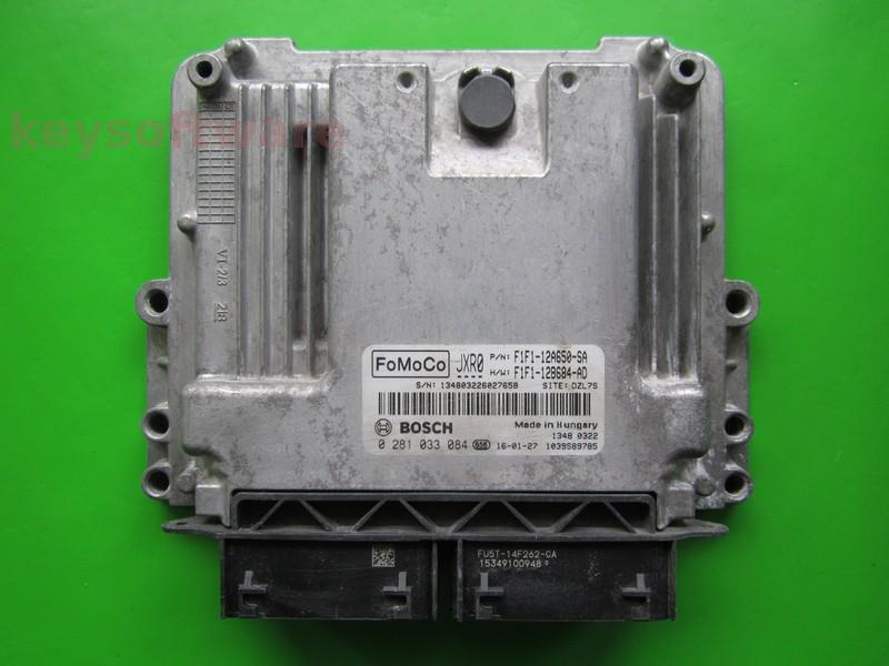 ECU Ford Focus 1.5TDCI F1F1-12A650-SA 0281033084 EDC17C70 }