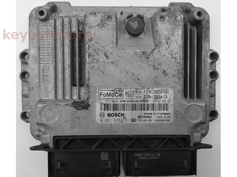 ECU Ford Focus 1.0 F1FA-12A650-ASH 0261S15131 MED17.0.1