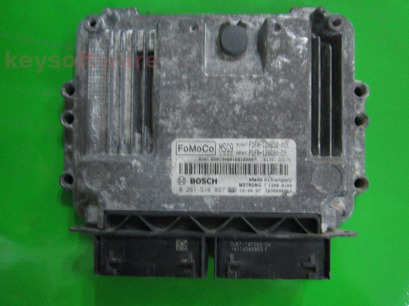 ECU Ford Focus 1.0 F1FA-12A650-ASK 0261S16897 MED17.0.1