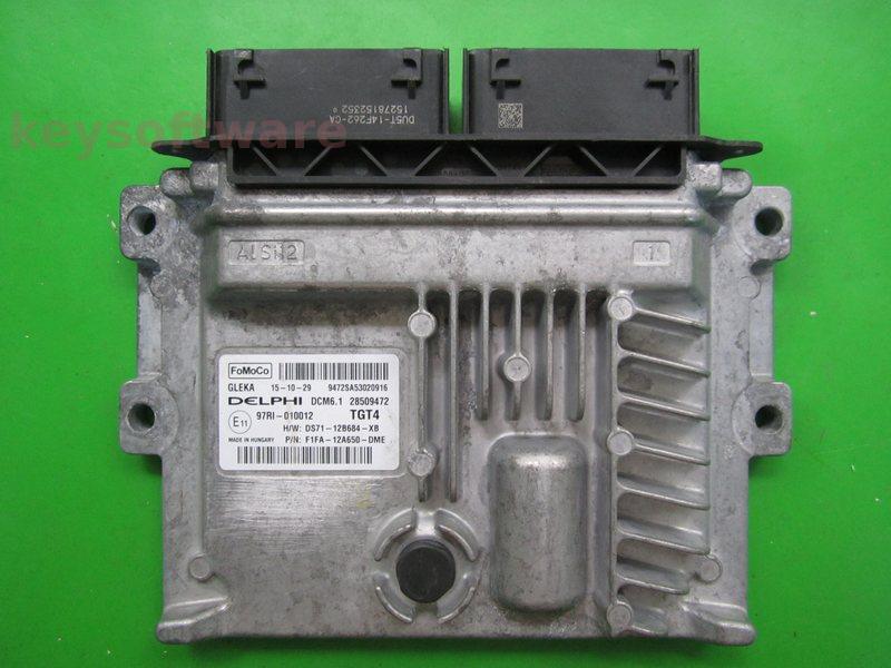 ECU Ford Focus 2.0TDCI F1FA-12A650-DME 28509472 DCM6.1