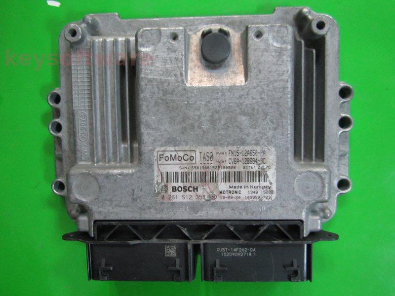 ECU Ford EcoSport 1.0 FN15-12A650-PA 0261S12358 MED17.0.1