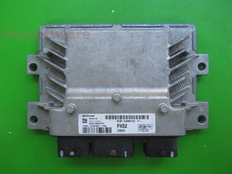 ECU Ford Fiesta 1.25 G1B1-12A650-XC A2C1065471 EMS2102