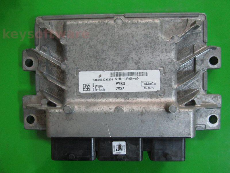 ECU Ford Ka 1.2 G1B5-12A650-AD A2C7554020201 EMS2302