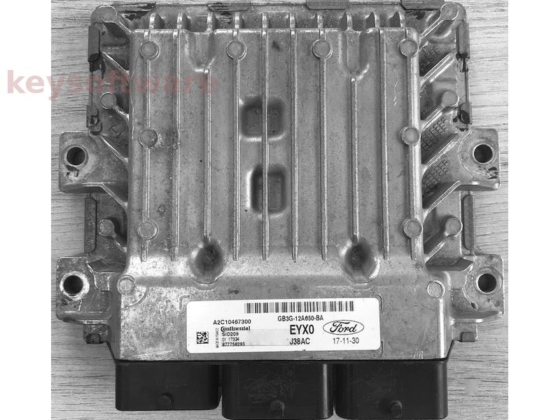 ECU Ford Ranger 3.2TDCI GB3G-12A650-BA A2C10467300 SID209 {