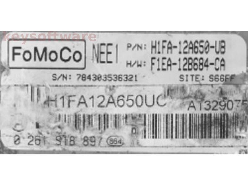 ECU Ford Focus 1.5 H1FA-12A650-UB 0261S18897 MEDG17.0 {