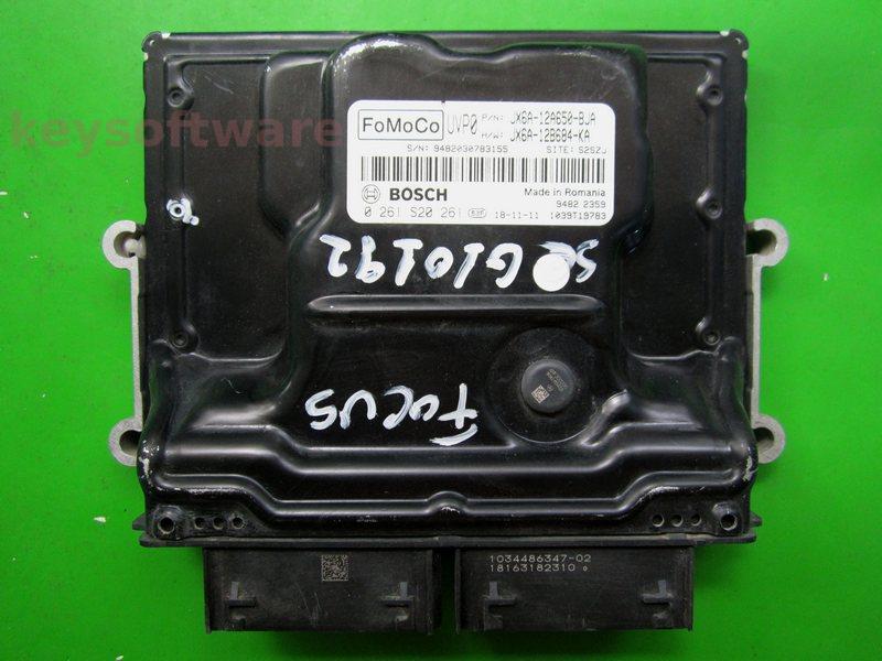 ECU Ford Focus 1.0 JX6A-12A650-BJA 0261S20261