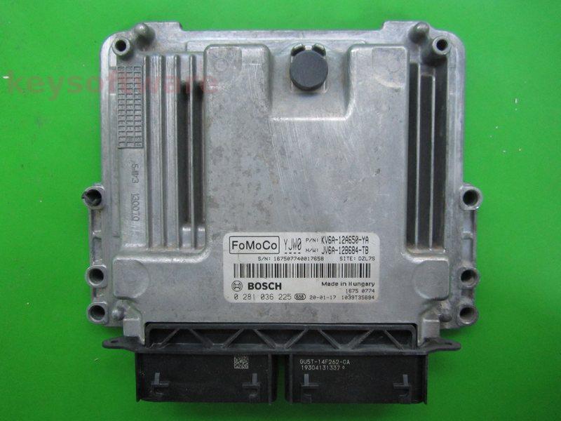 ECU Ford Connect 1.5TDCI KV6A-12A650-YA 0281036225 MD1CS005