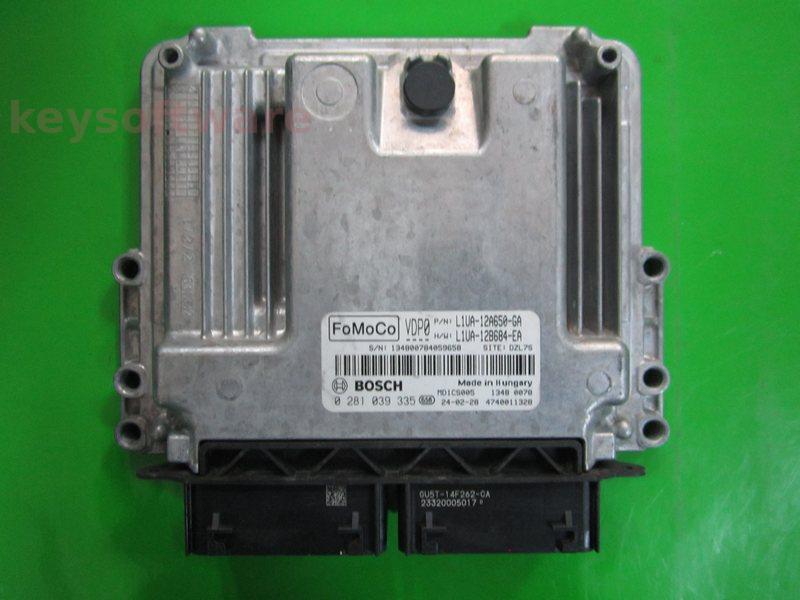 ECU Ford Focus 1.5TDCI L1UA-12A650-GA 0281039335 MD1CS005