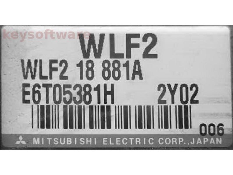 ECU Ford Ranger 2.5 E6T05381H WLF218881A {