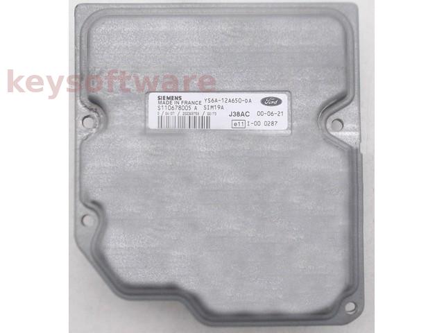 ECU Ford Fiesta 2.0 YS6A-12A650-DA S110678005A SIM19A {