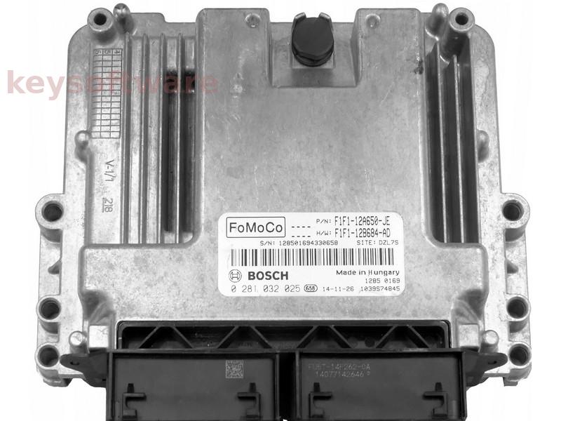ECU Ford Focus 1.5TDCI F1F1-12A650-JE 0281032025 EDC17C70