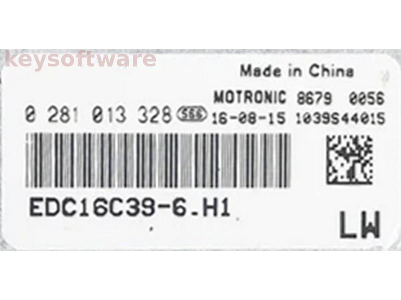 ECU Great Wall Wingle 5 2.8 3612100-E06 0281013328 EDC16C39 {