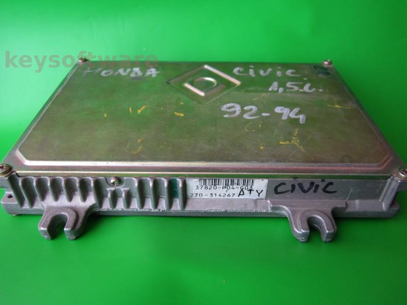 ECU Honda Civic 1.5 37820-P04-G03 270-314267 ~