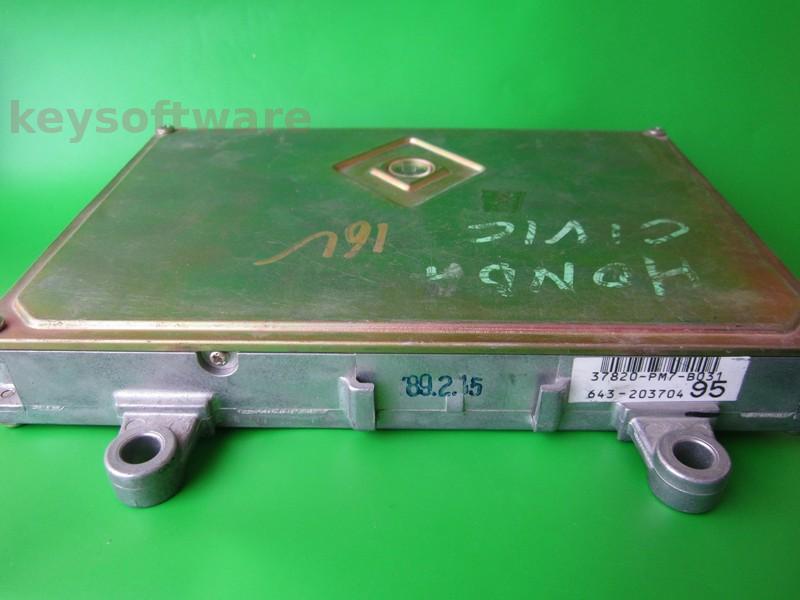 ECU Honda Civic 1.6 37820-PM7-B031 643-203704