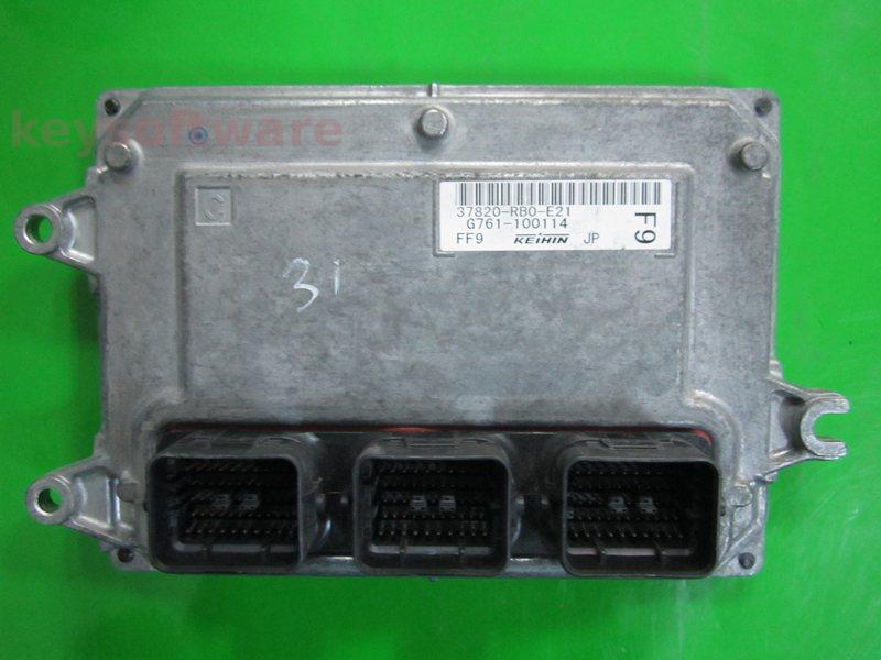 ECU Honda Jazz 1.4 37820-RB0-E21 G761-100114