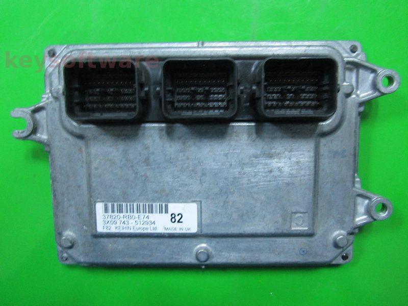 ECU Honda Jazz 1.3 37820-RB0-E74 743-512934