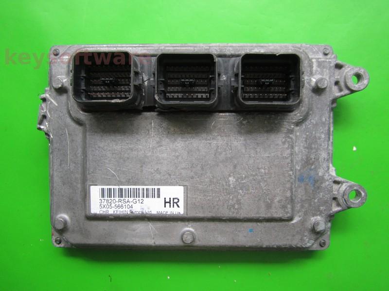 ECU Honda Civic 1.8 37820-RSA-G12 5X05-566104