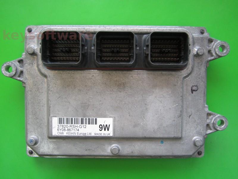 ECU Honda Civic 1.4 37820-RSH-G12 6Y08-867174