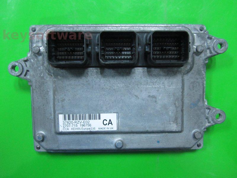 ECU Honda CR-V 2.0 37820-RZV-E02 7707-715 196756