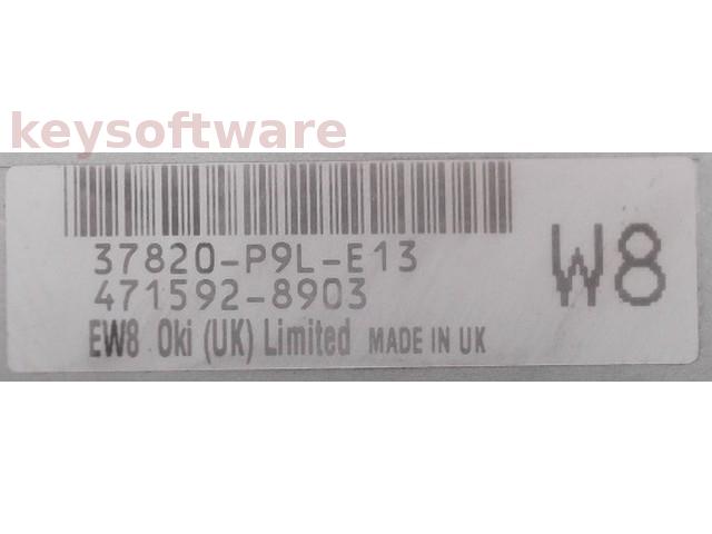 ECU Honda Civic 1.5 37820-P9L-E13 471592-8903 {